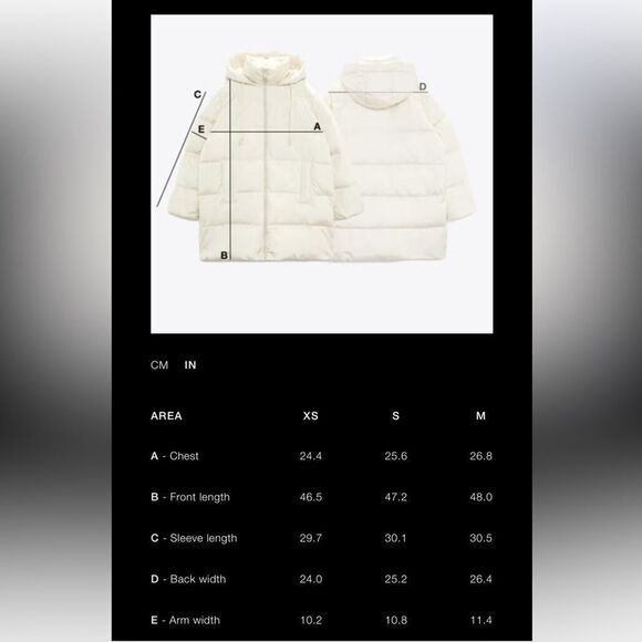 ZARA WATER AND WIND PROTECTION LONG ANORAK - Picture 13 of 13